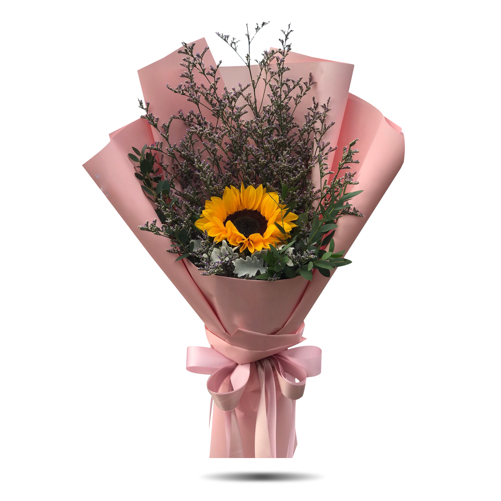 "Only Sunshine" sunflowers bouquet - Phuket